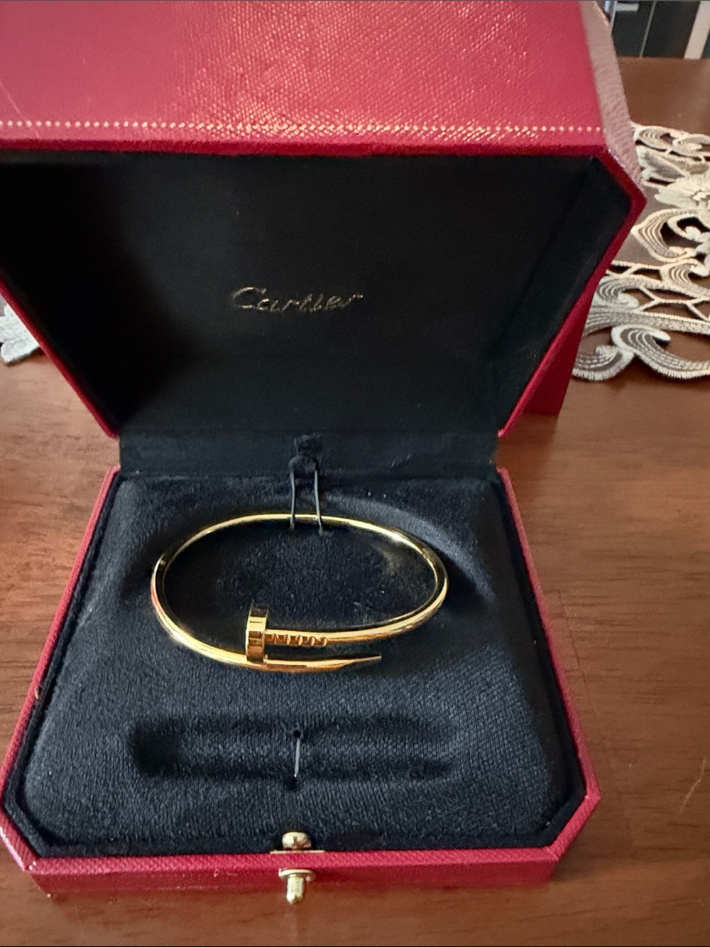 Nail Cuff Bracelet - Gold